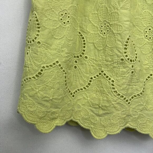 Matilda Jane lime green eyelet and butterfly patterned mixed Media dress size 4 - Picture 12 of 15